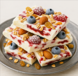 【ジャムレシピ】絶品!夏に食べたい、ラズベリーヨーグルトバーク