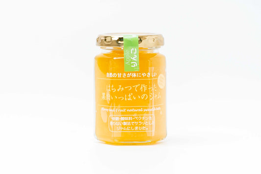 はちみつで作った果肉いっぱいのジャム りんご