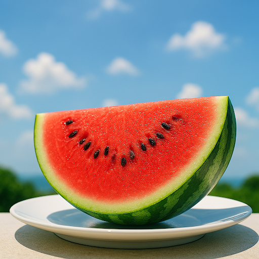 甘くてみずみずしい！夏にぴったりのスイカ品種。