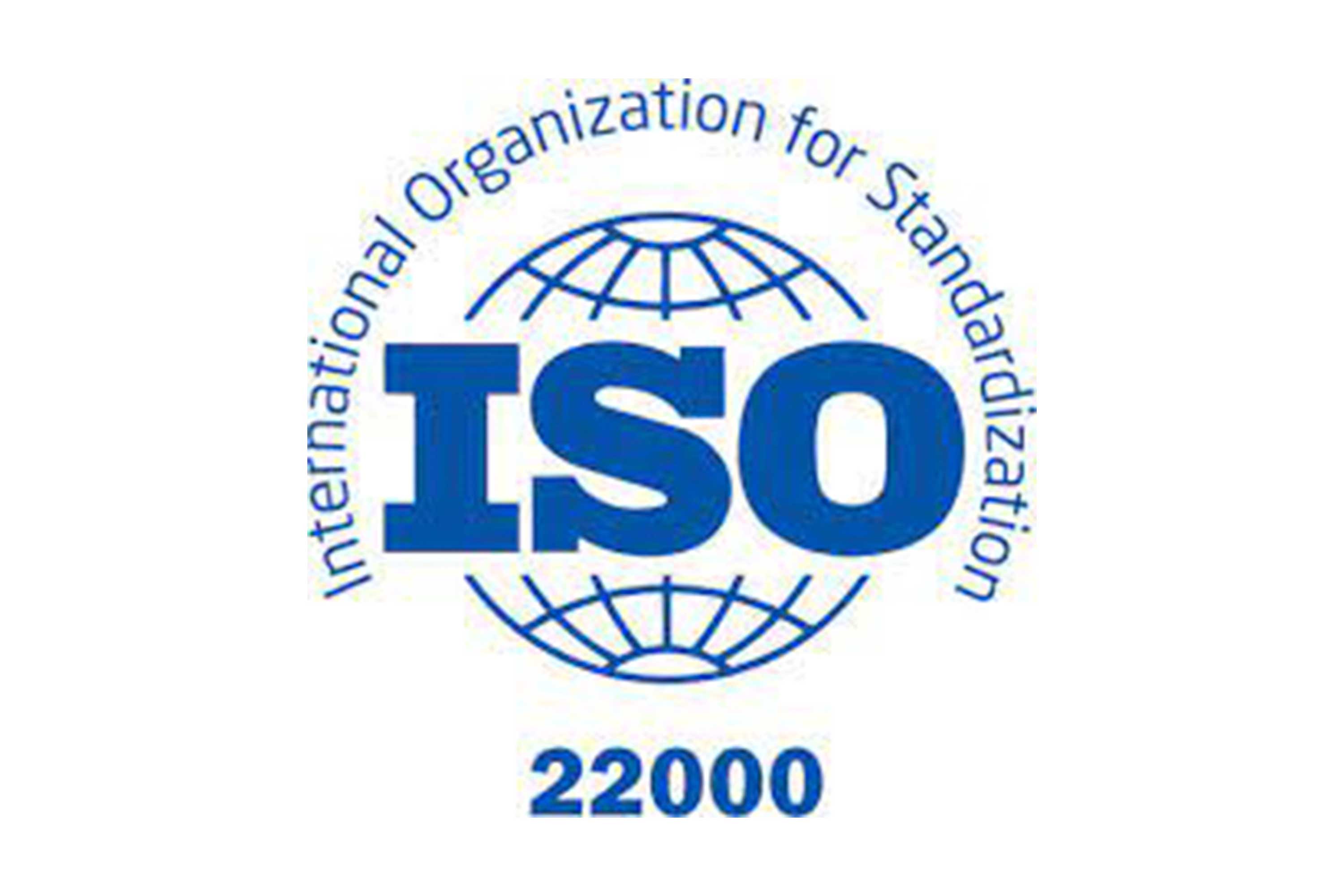 食品安全マネジメントシステム「ISO22000」を取得